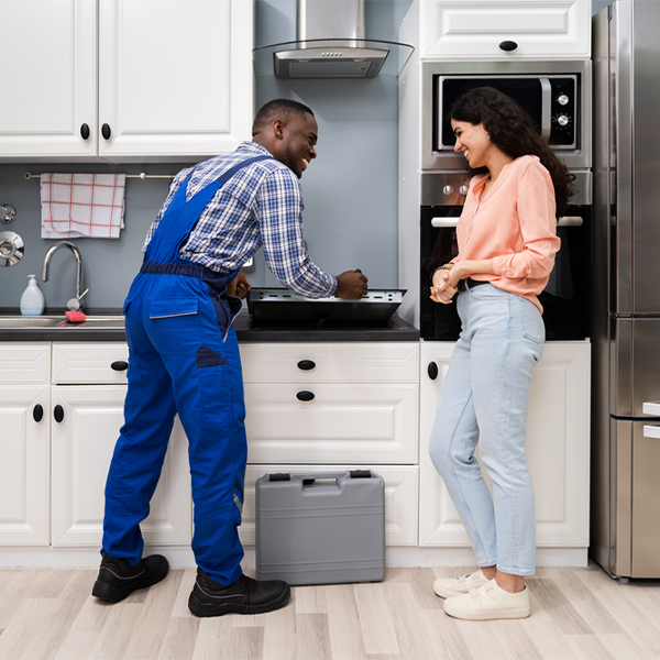 what kind of warranty do you offer on your cooktop repair services in Tornado West Virginia